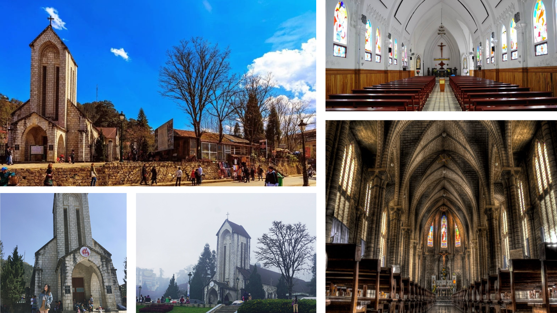 Sapa Church: The Stone Church in Misty Sapa Town
